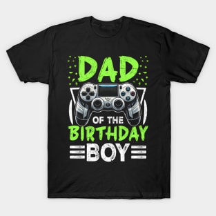 Gamer Dad Of The Video Gamer T-Shirt